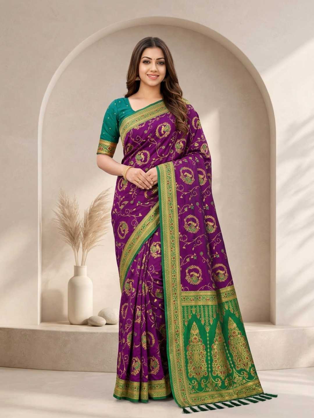 YNF Wholesale Banarasi Soft Silk Banarasi Silk Sarees KESH692 MANSI | Surat Manufacturer
