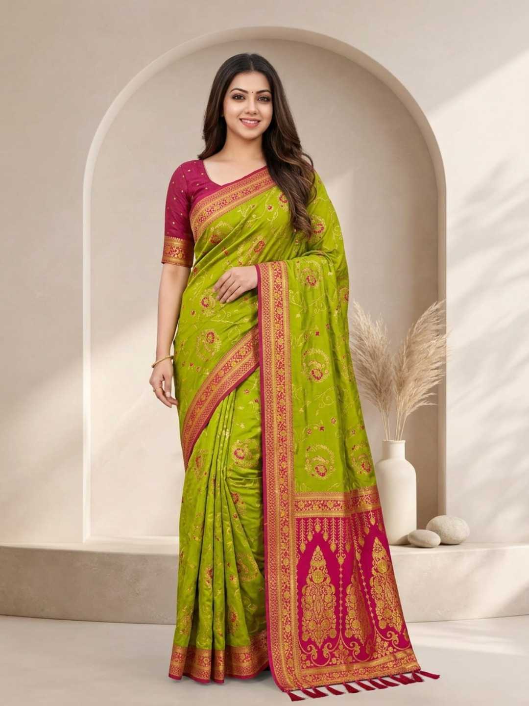 YNF Wholesale Banarasi Soft Silk Banarasi Silk Sarees KESH692 MANSI | Surat Manufacturer