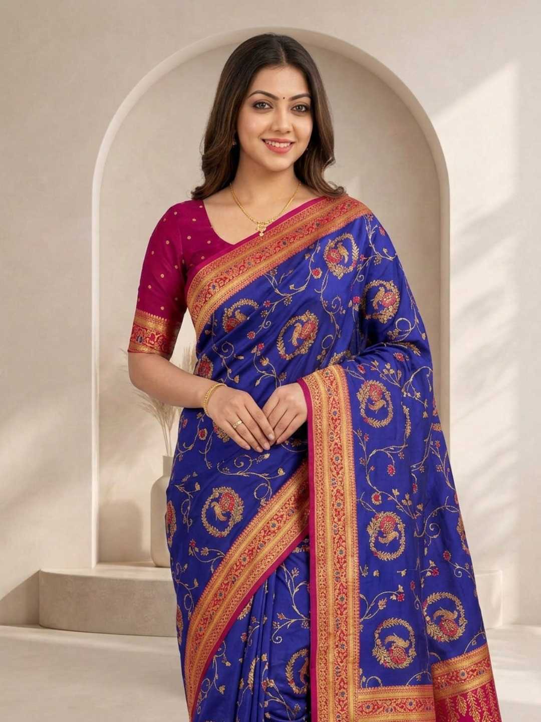 YNF Wholesale Banarasi Soft Silk Banarasi Silk Sarees KESH692 MANSI | Surat Manufacturer