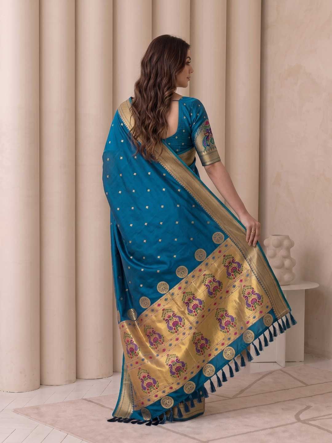 YNF Wholesale Paithani Silk Designer Silk Sarees KESH692 MAYURI | Surat Manufacturer