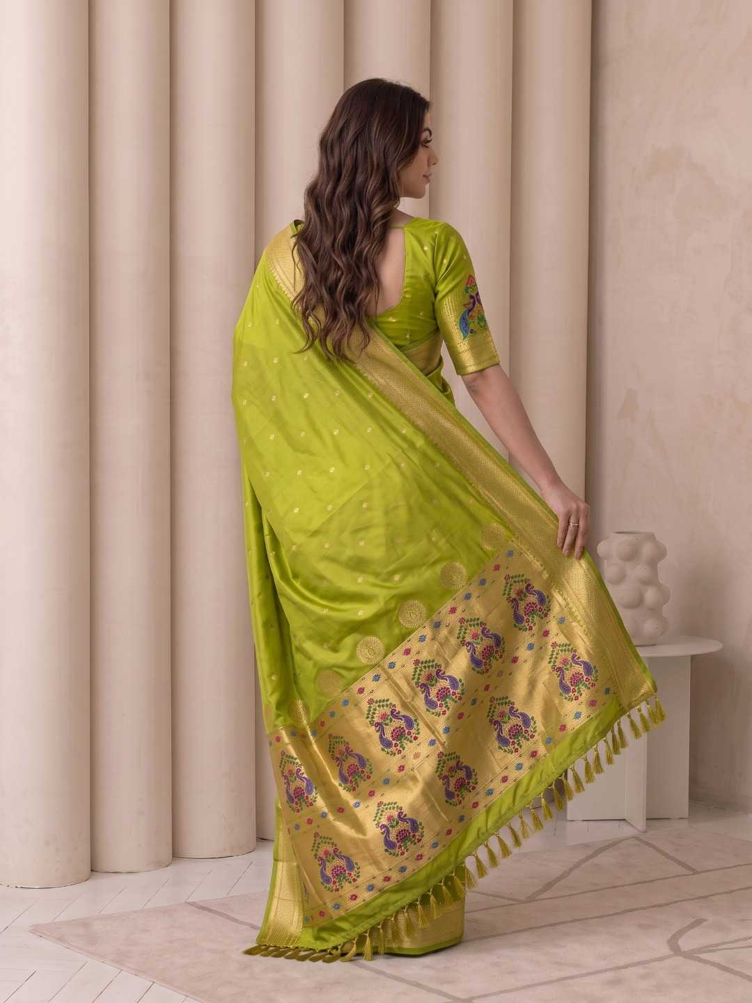 YNF Wholesale Paithani Silk Designer Silk Sarees KESH692 MAYURI | Surat Manufacturer