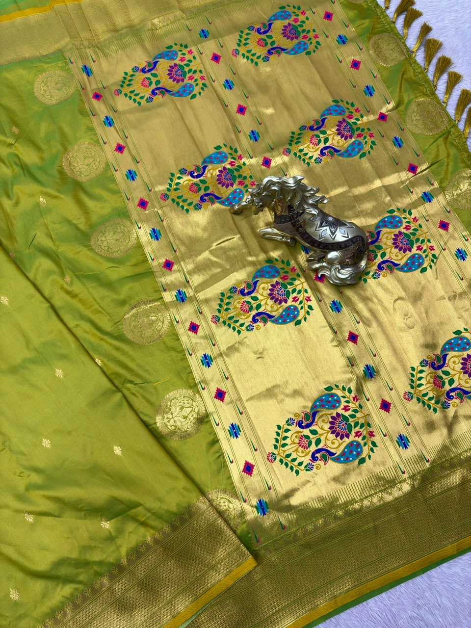 YNF Wholesale Paithani Silk Designer Silk Sarees KESH692 MAYURI | Surat Manufacturer
