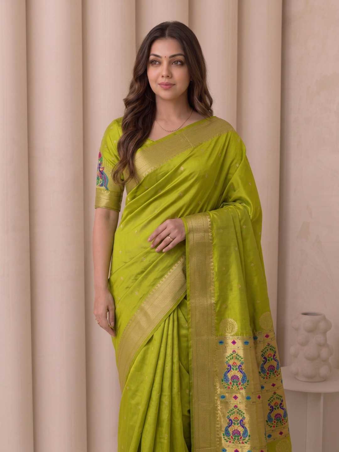 YNF Wholesale Paithani Silk Designer Silk Sarees KESH692 MAYURI | Surat Manufacturer