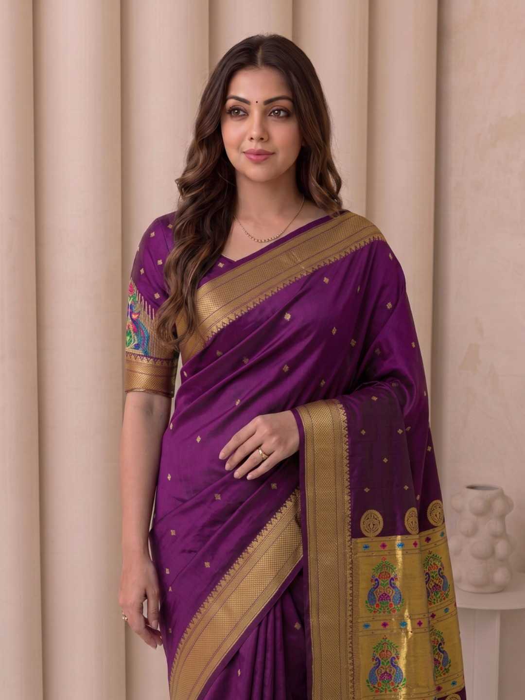 YNF Wholesale Paithani Silk Designer Silk Sarees KESH692 MAYURI | Surat Manufacturer