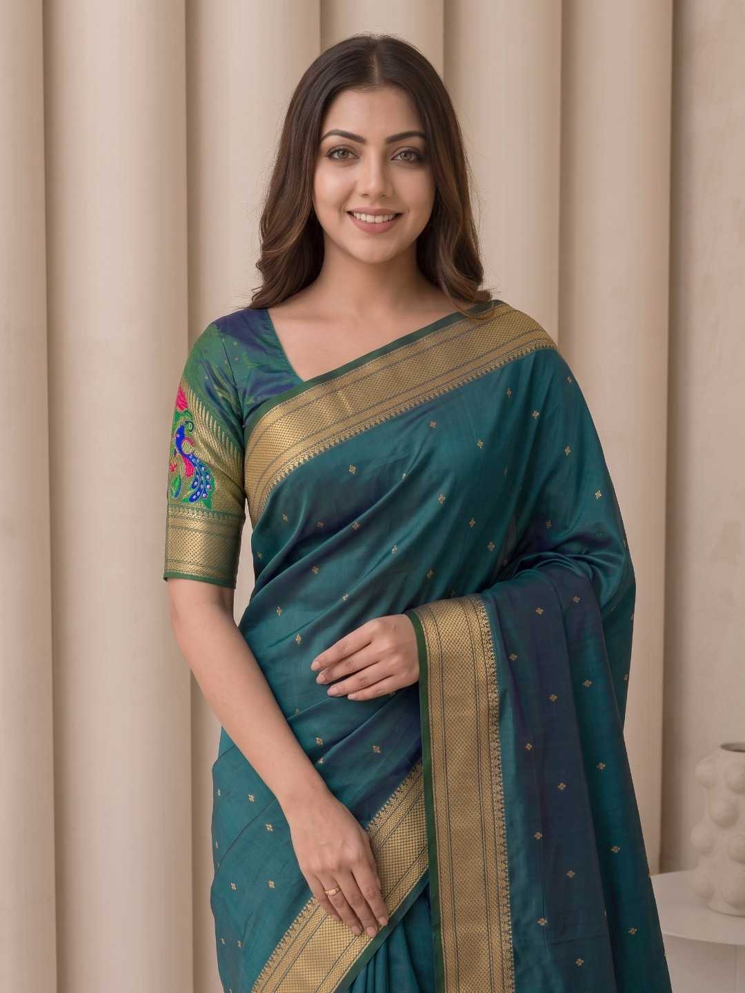 YNF Wholesale Paithani Silk Designer Silk Sarees KESH692 MAYURI | Surat Manufacturer