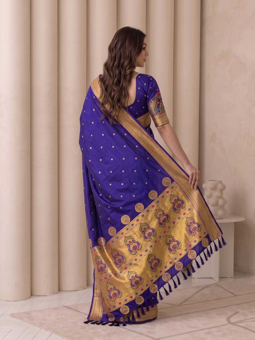 YNF Wholesale Paithani Silk Designer Silk Sarees KESH692 MAYURI | Surat Manufacturer