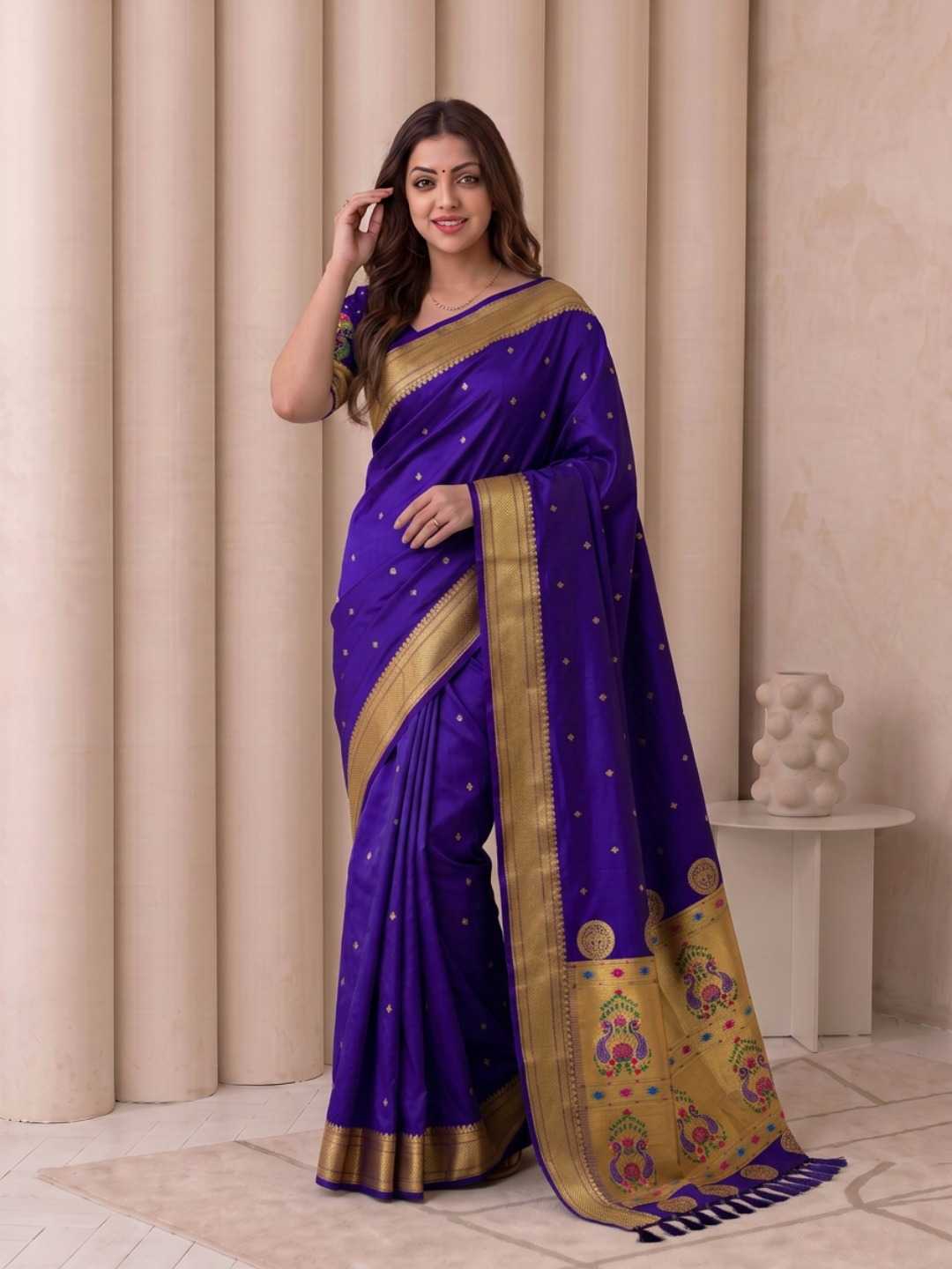YNF Wholesale Paithani Silk Designer Silk Sarees KESH692 MAYURI | Surat Manufacturer