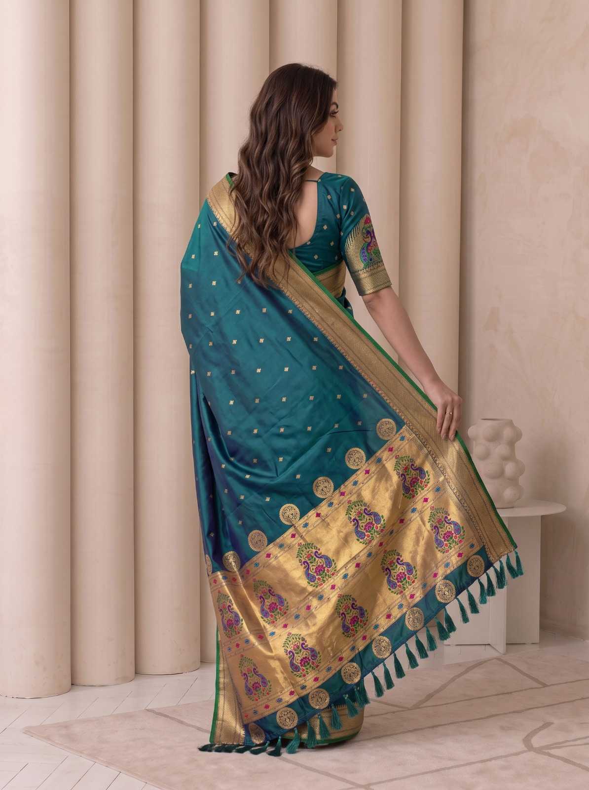 YNF Wholesale Paithani Silk Designer Silk Sarees KESH692 MAYURI | Surat Manufacturer