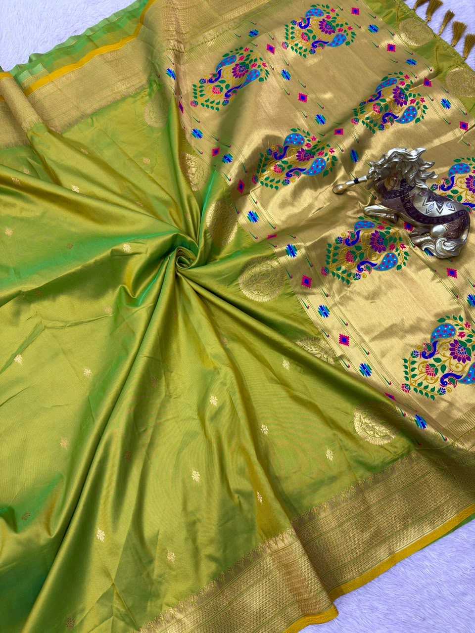 YNF Wholesale Paithani Silk Paithani Sarees KESH692 MAYURI | Surat Manufacturer