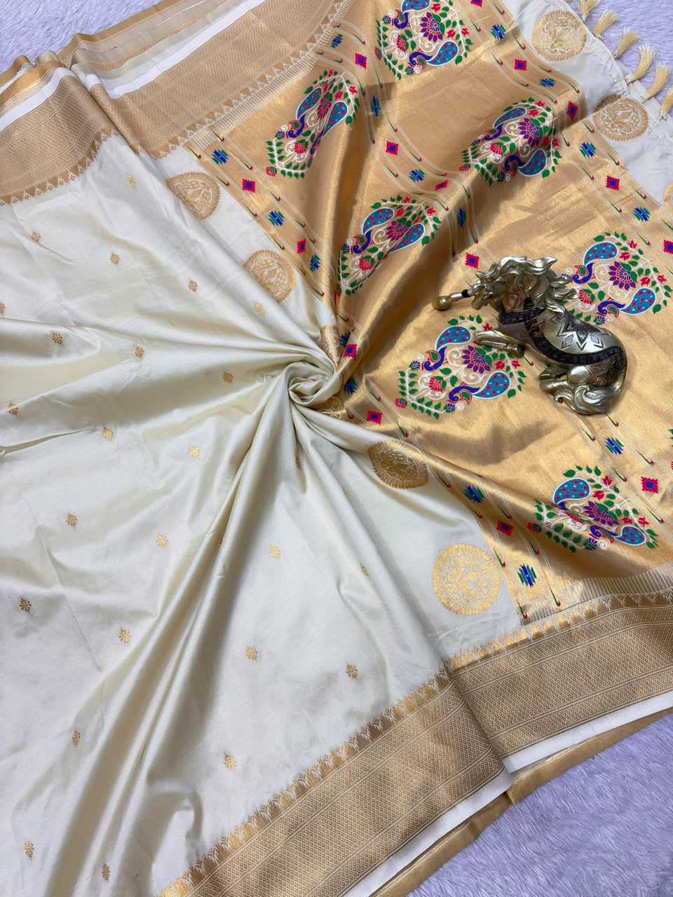 YNF Wholesale Paithani Silk Paithani Sarees KESH692 MAYURI | Surat Manufacturer