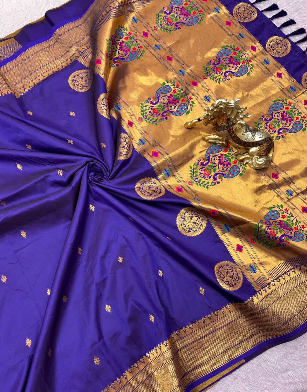 YNF Wholesale Paithani Silk Paithani Sarees KESH692 MAYURI | Surat Manufacturer
