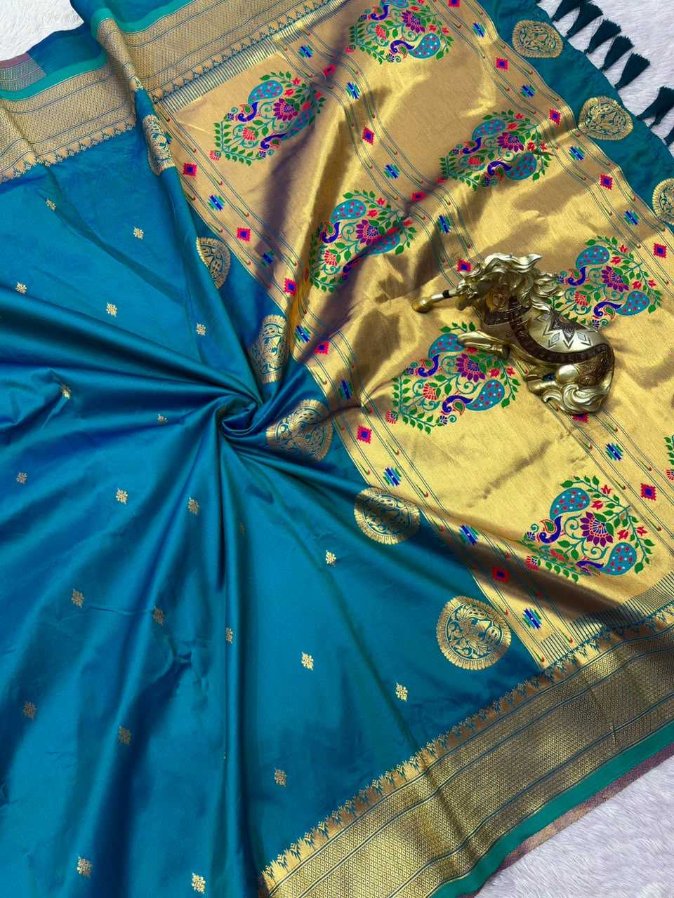 YNF Wholesale Paithani Silk Paithani Sarees KESH692 MAYURI | Surat Manufacturer