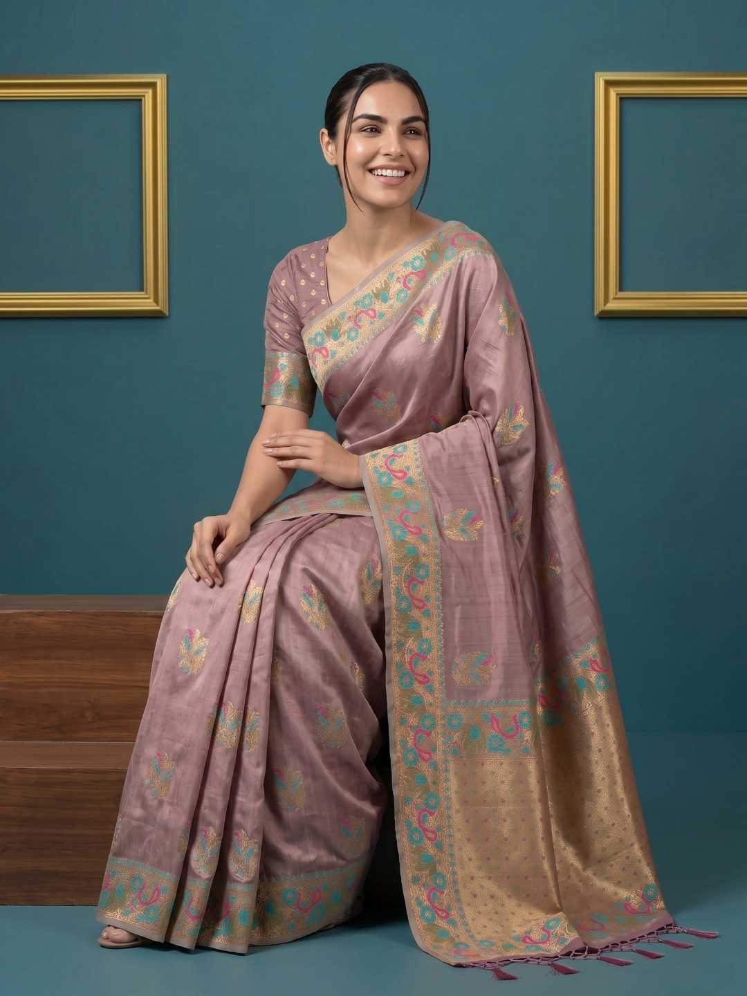 YNF Wholesale Zari Silk Traditional Silk Sarees KESH692 PALAK | Surat Manufacturer