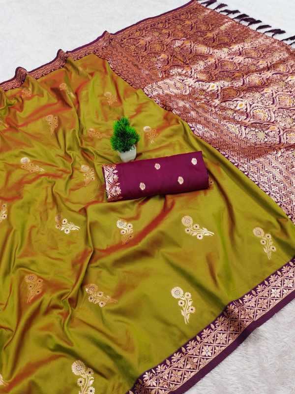 YNF Wholesale Banarasi Soft Silk Zari Border Sarees KESH700 Dolly | Surat Manufacturer