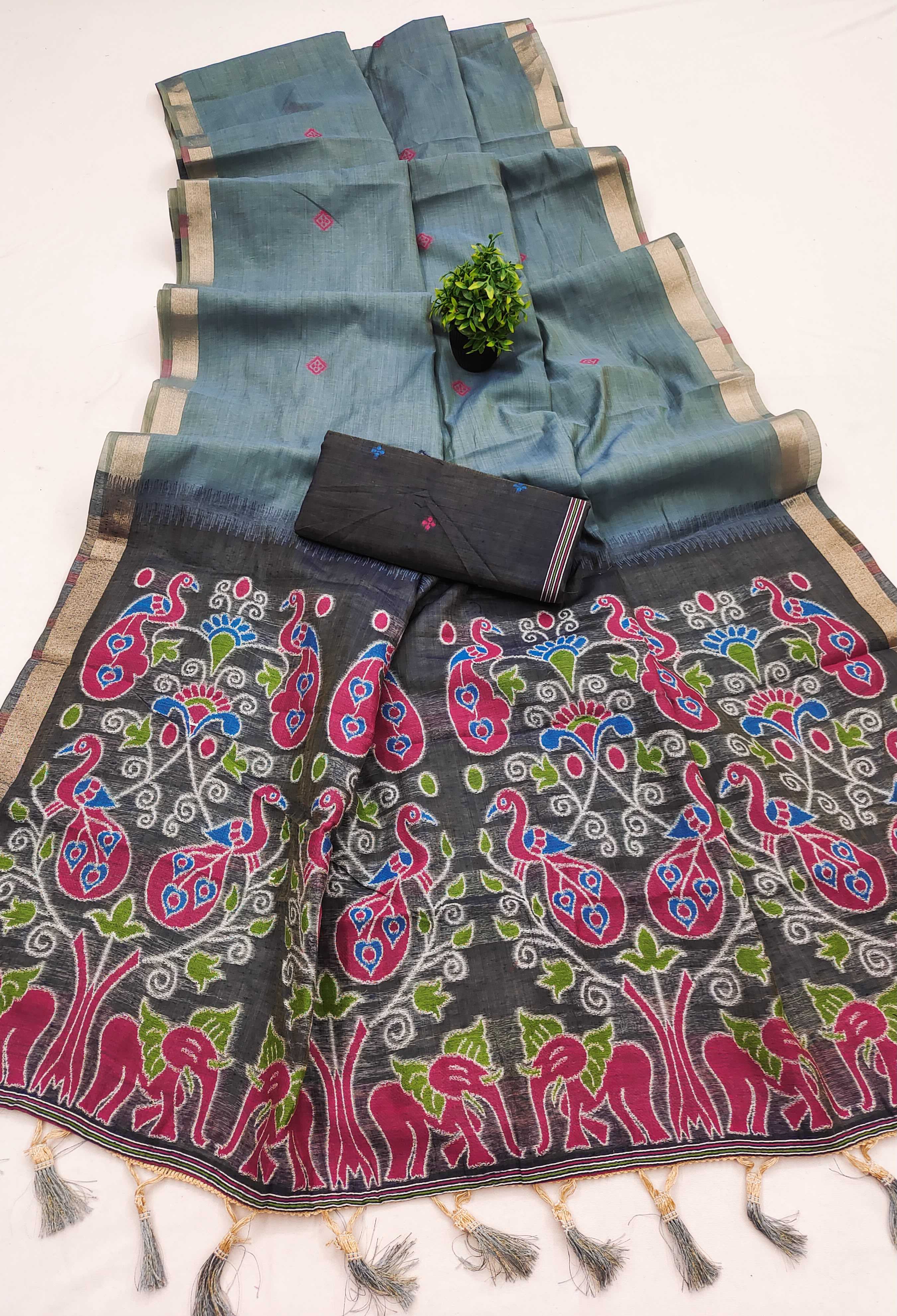 YNF Wholesale Pure Cotton Traditional Sarees KESH700 Patola | Surat Manufacturer