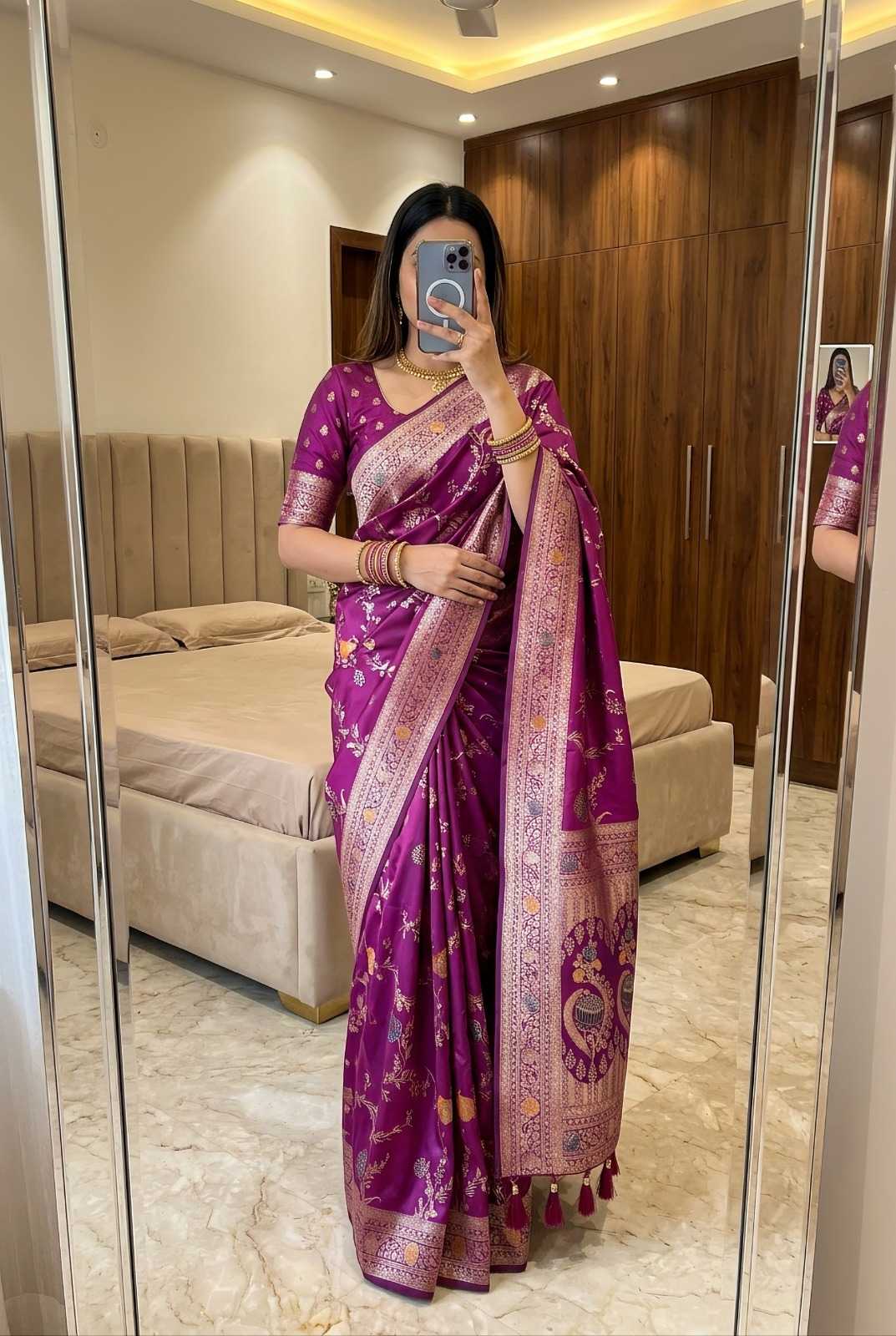 YNF Wholesale Banarasi Soft Silk Designer Sarees KESH700 Woven | Surat Manufacturer