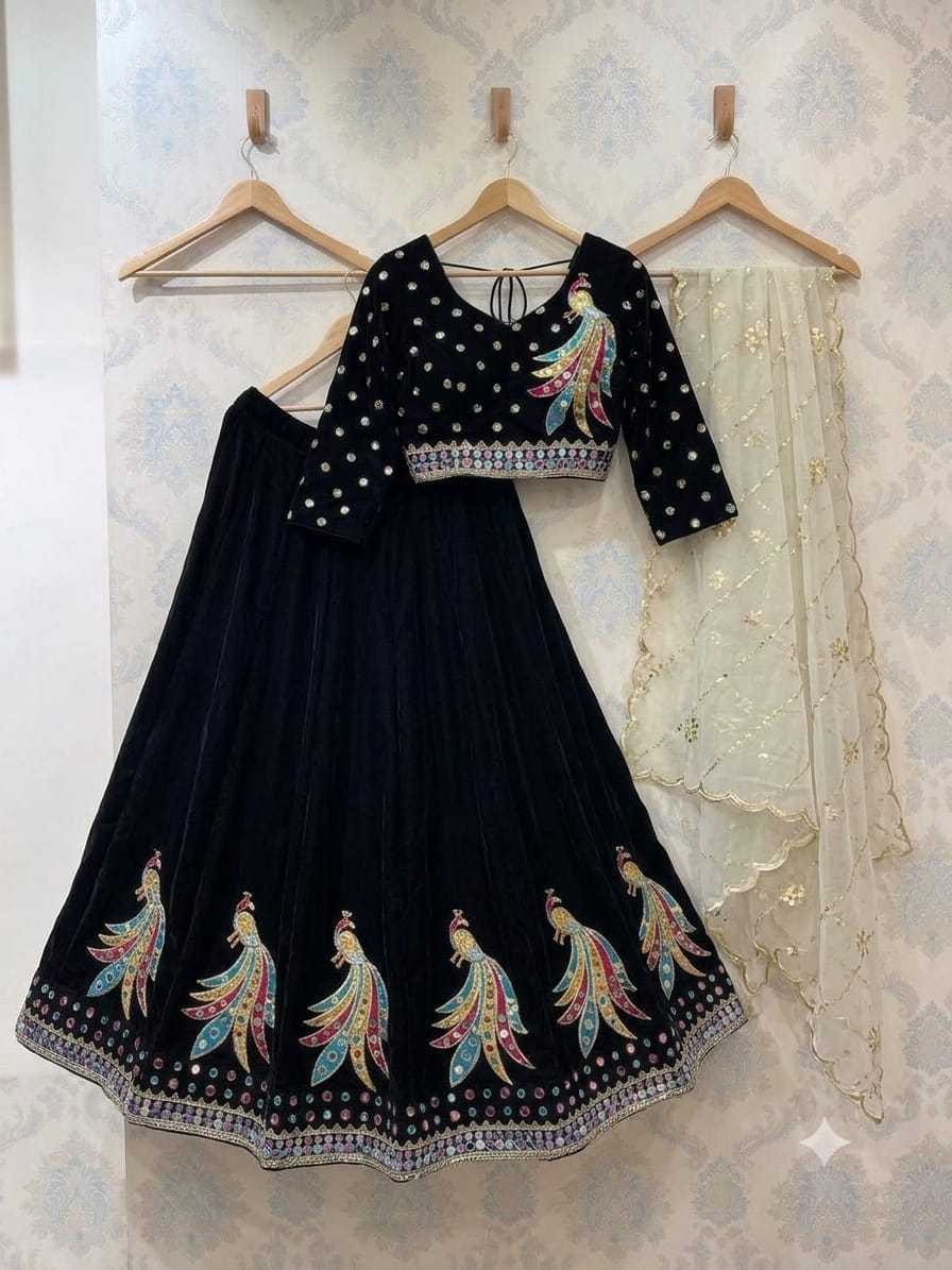 YNF Wholesale Heavy Roman Silk Silk Lehenga KESH711 5052 | Surat Manufacturer
