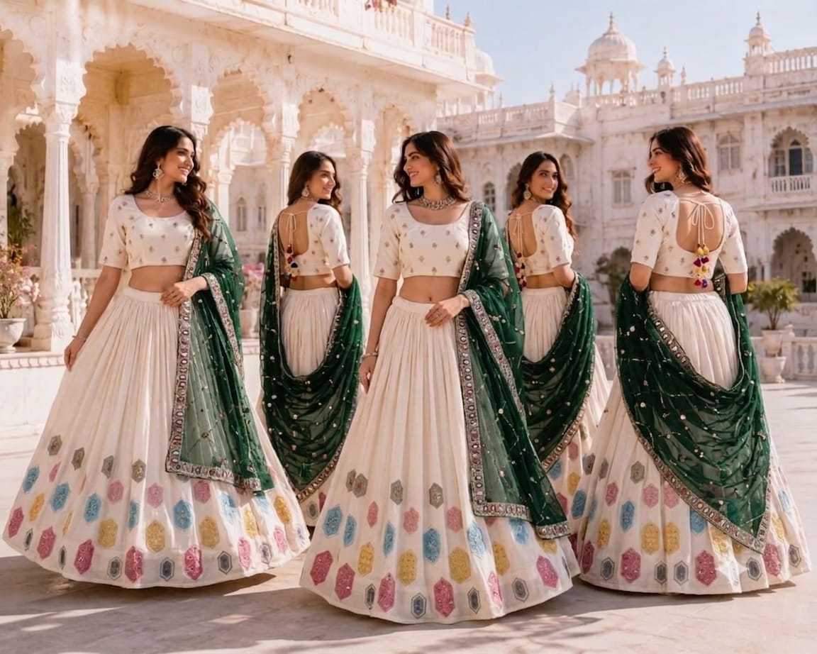 YNF Wholesale Heavy Roman Silk Silk Lehenga KESH711 5061 | Surat Manufacturer