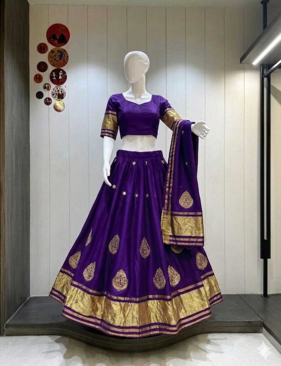 YNF Wholesale Gajji Silk Silk Lehenga KESH711 Anuragini | Surat Manufacturer