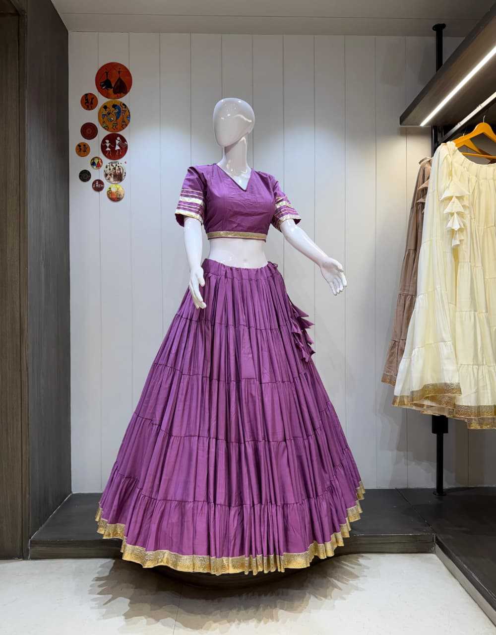 YNF Wholesale Heavy Roman Silk Fancy Lehenga KESH711 Chocolate | Surat Manufacturer