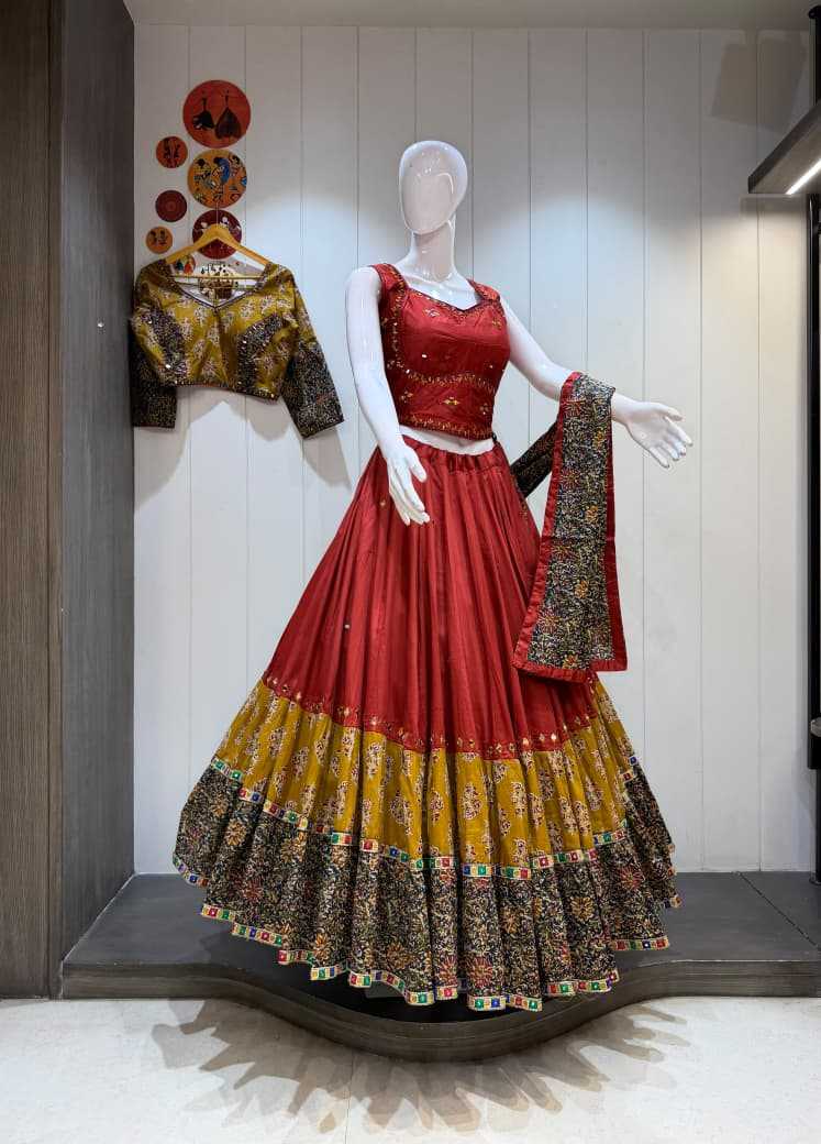 YNF Wholesale Cotton Kalamkari Lehenga KESH711 Double Blouse | Surat Manufacturer