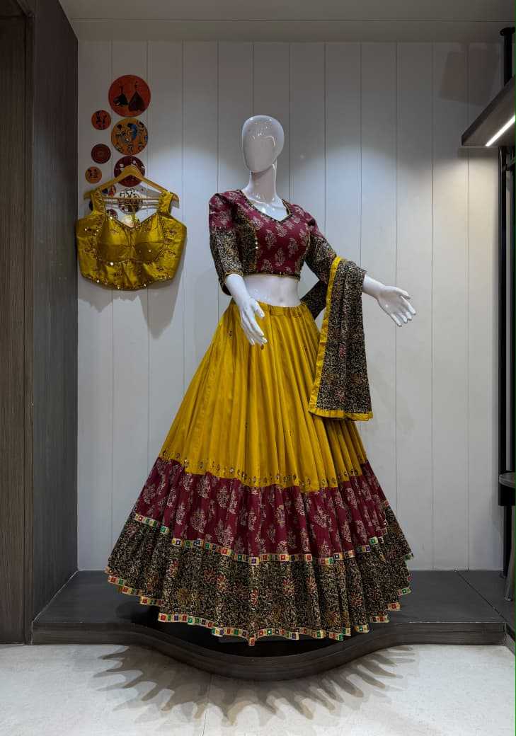 YNF Wholesale Cotton Kalamkari Lehenga KESH711 Double Blouse | Surat Manufacturer