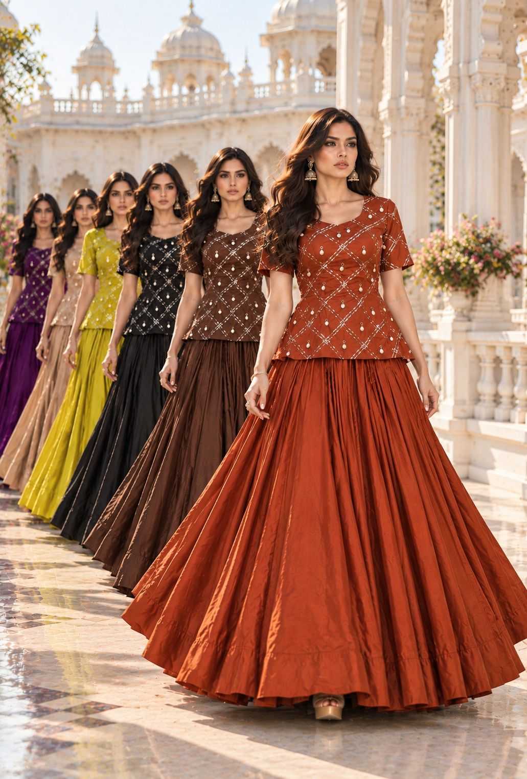 YNF Wholesale Cotton Fancy Lehenga KESH711 Kodi | Surat Manufacturer