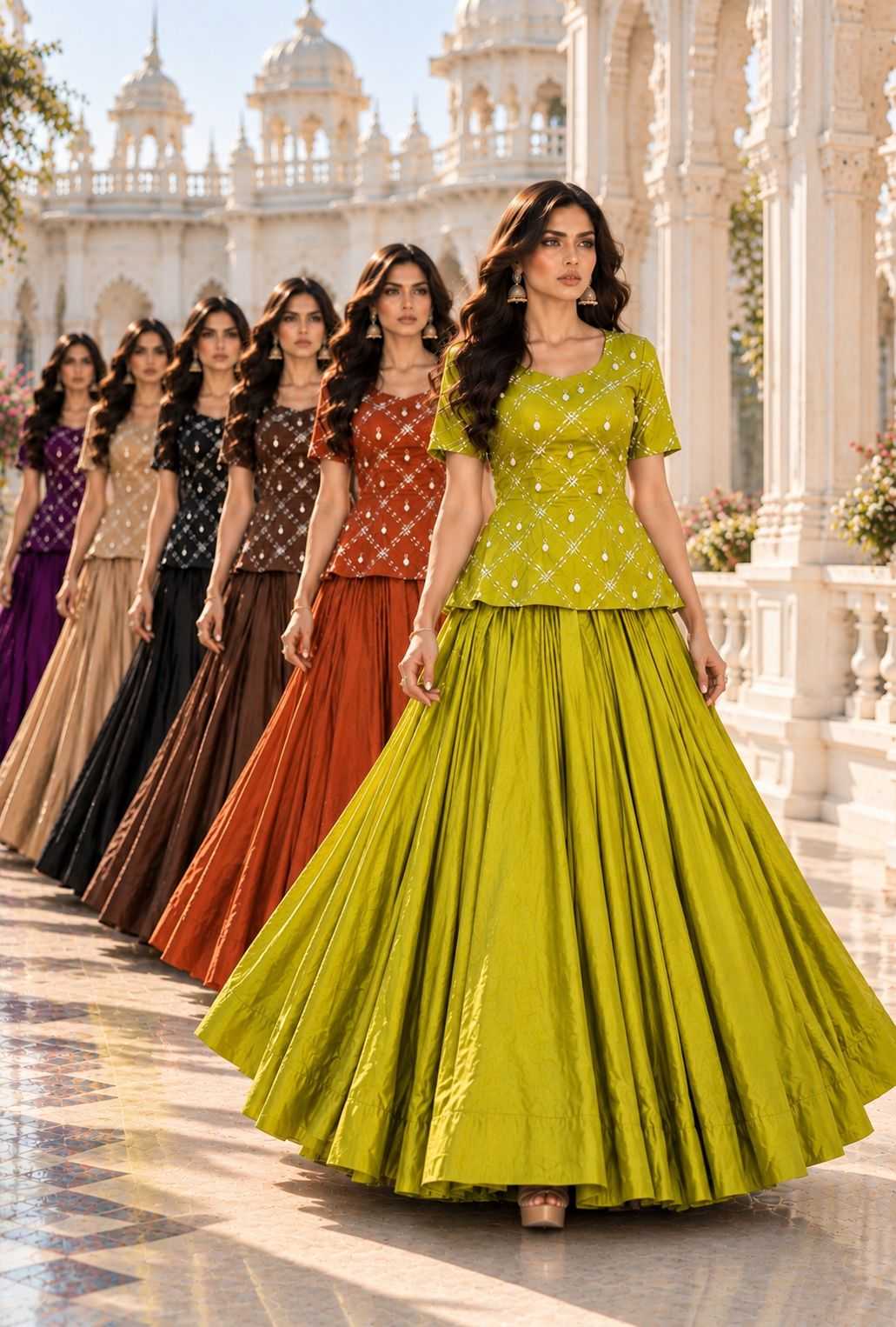 YNF Wholesale Cotton Fancy Lehenga KESH711 Kodi | Surat Manufacturer