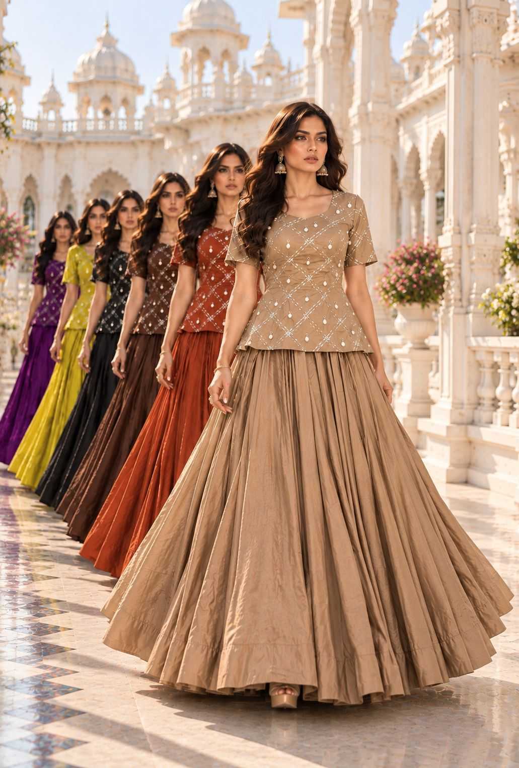 YNF Wholesale Cotton Fancy Lehenga KESH711 Kodi | Surat Manufacturer