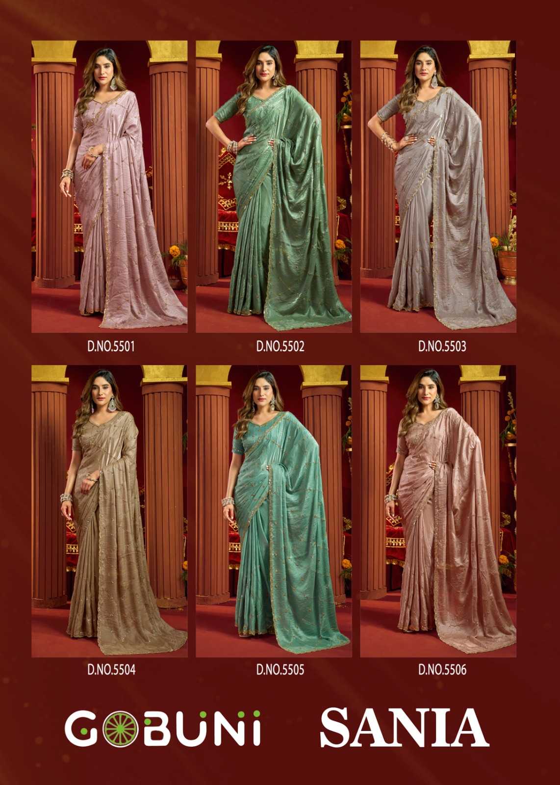 YNF Wholesale Velvet Designer Sarees KESH722 Gobuni Sania | Surat Manufacturer