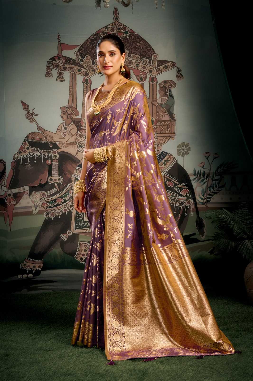 YNF Wholesale Soft Silk Soft Silk Sarees KESH722 Gobuni Sanskruti | Surat Manufacturer