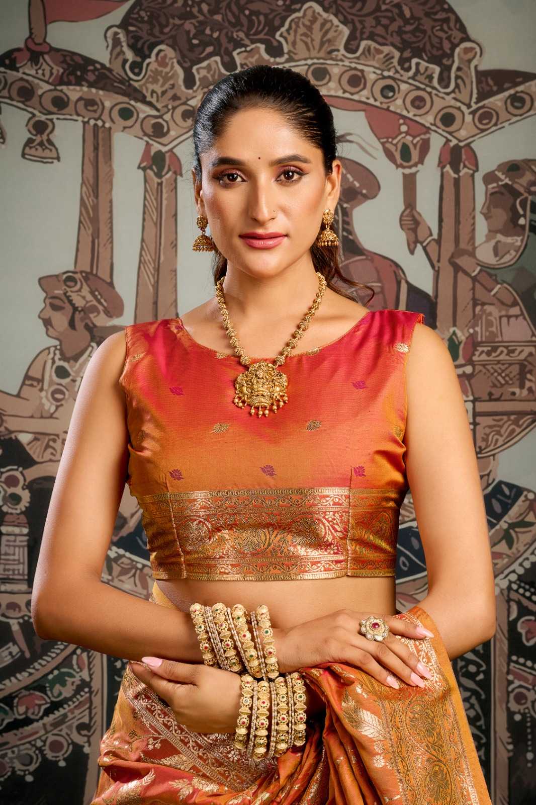 YNF Wholesale Soft Silk Soft Silk Sarees KESH722 Gobuni Sanskruti | Surat Manufacturer