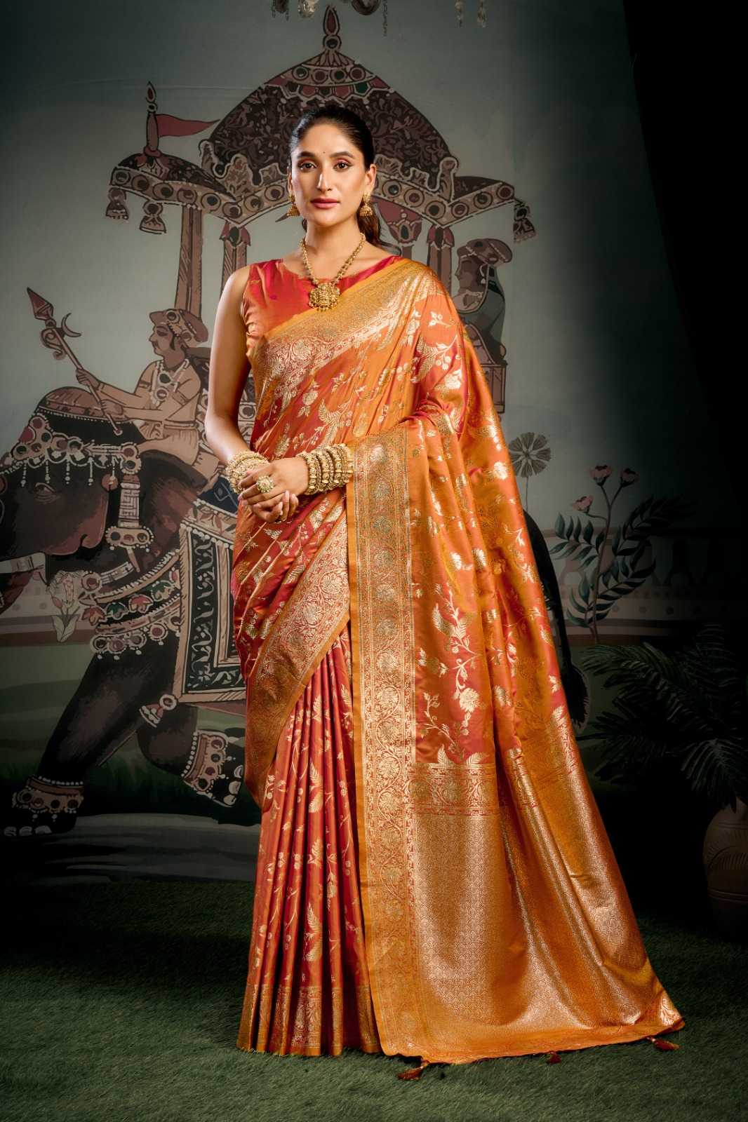 YNF Wholesale Soft Silk Soft Silk Sarees KESH722 Gobuni Sanskruti | Surat Manufacturer