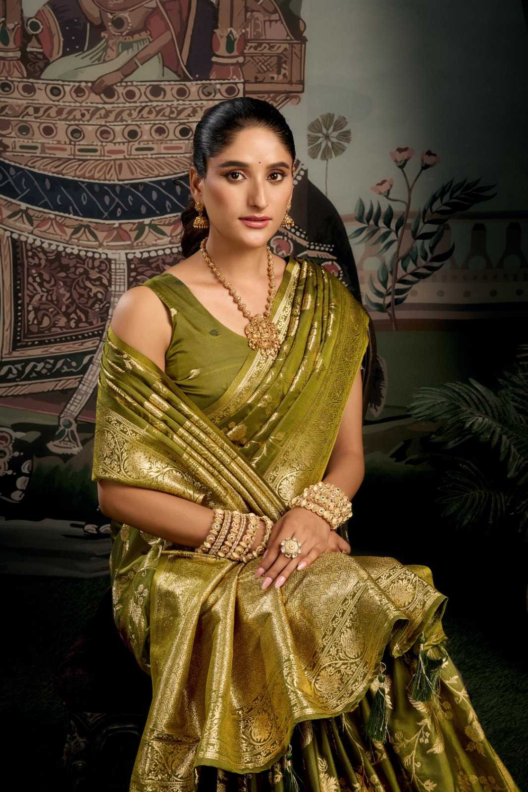 YNF Wholesale Soft Silk Soft Silk Sarees KESH722 Gobuni Sanskruti | Surat Manufacturer