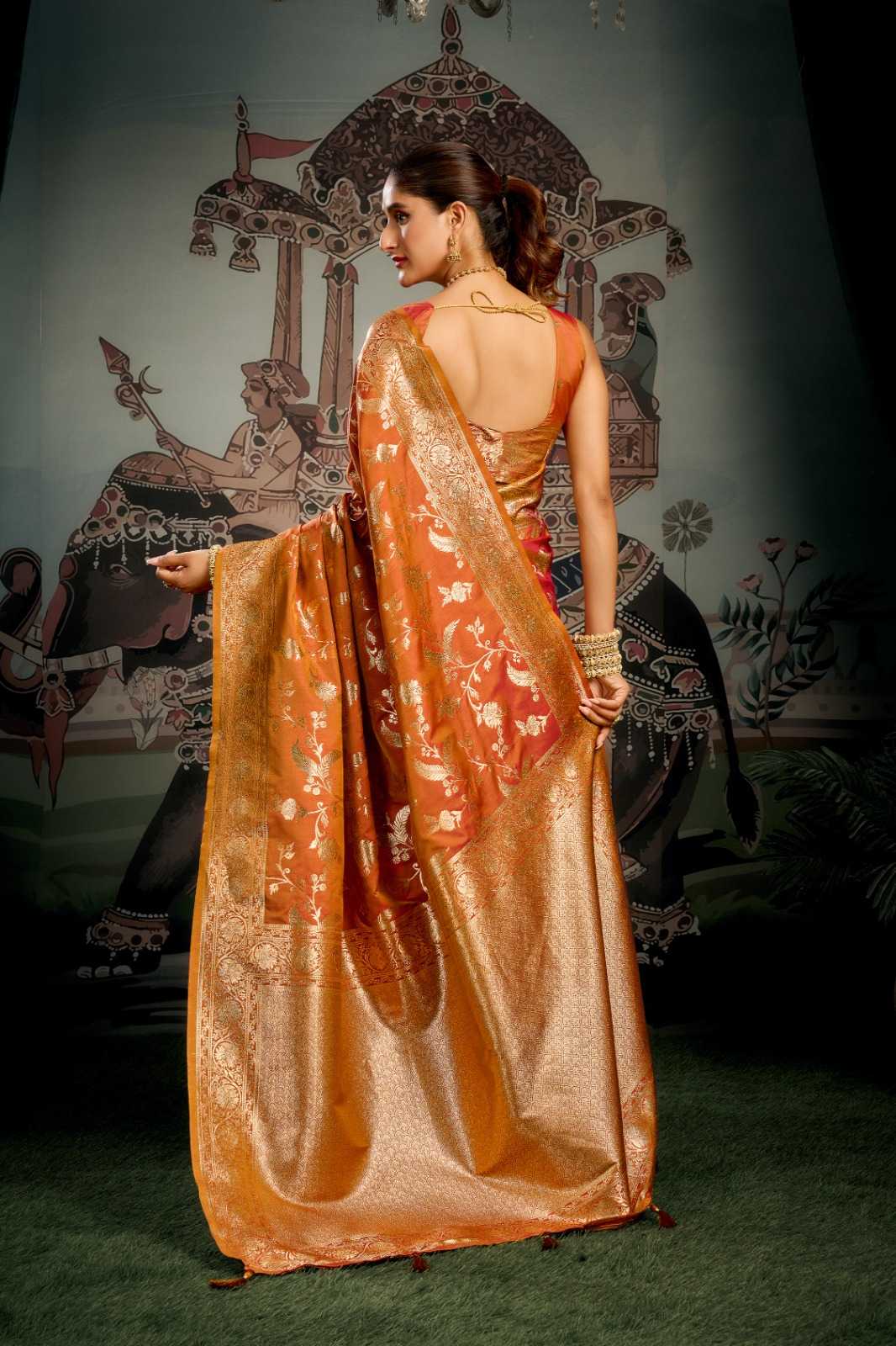 YNF Wholesale Soft Silk Soft Silk Sarees KESH722 Gobuni Sanskruti | Surat Manufacturer
