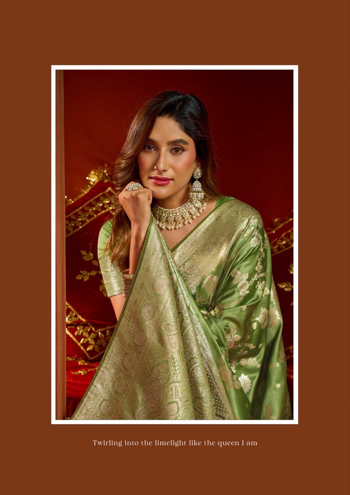 YNF Wholesale Satin Silk Traditional Silk Sarees KESH722 Gobuni Sumona | Surat Manufacturer