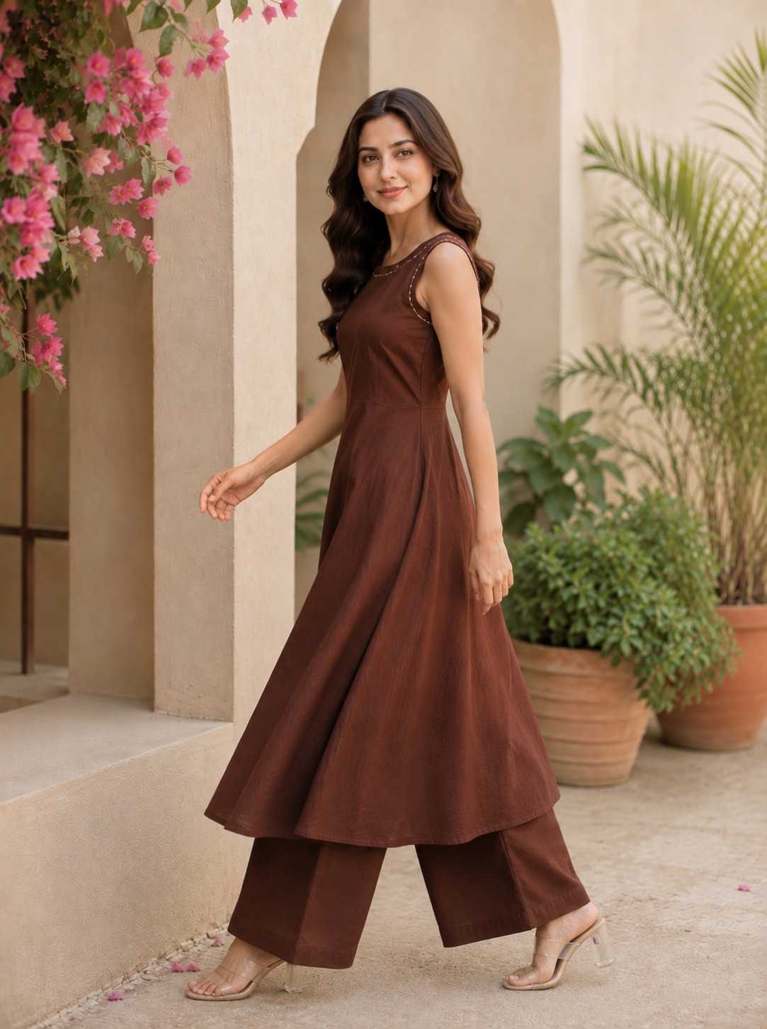 YNF Wholesale Cotton Festive Kurtis KESH738 Tesla | Surat Manufacturer