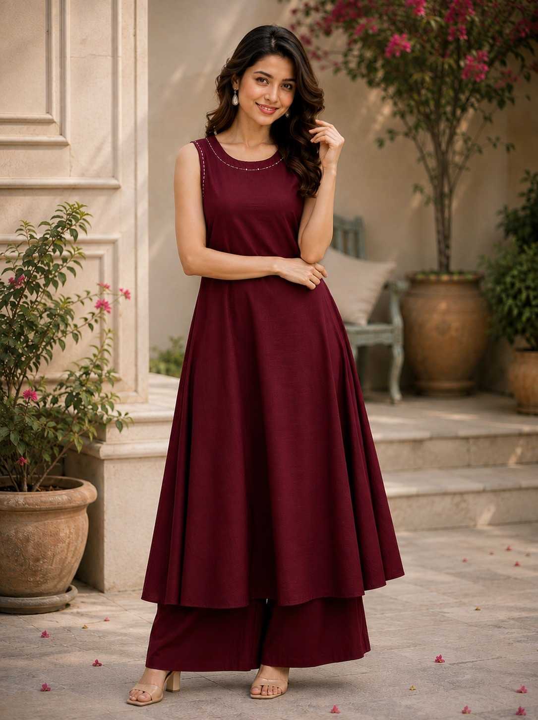 YNF Wholesale Cotton Festive Kurtis KESH738 Tesla | Surat Manufacturer