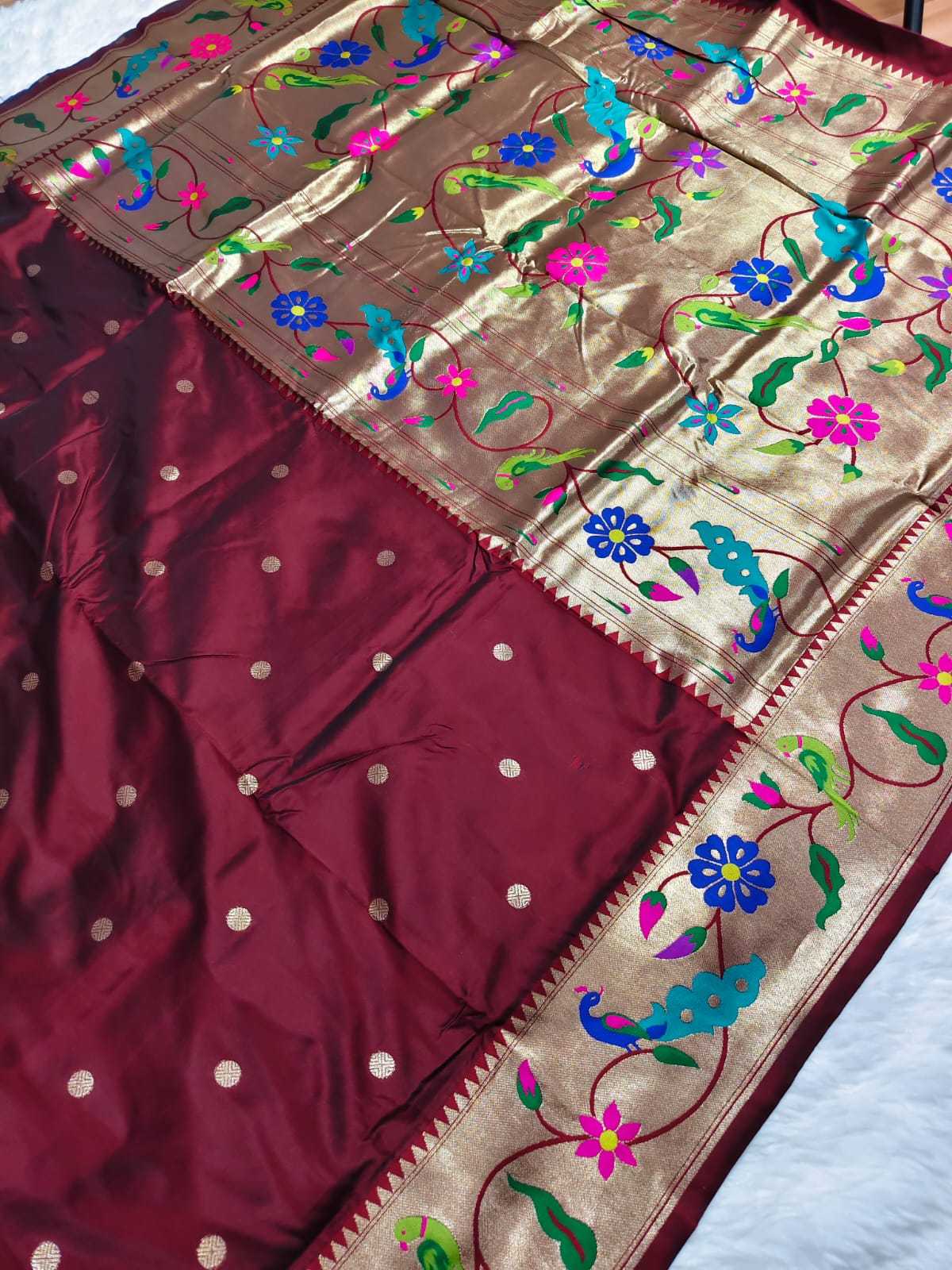 YNF Wholesale Soft Silk Paithani Sarees KESH739 Akshara | Surat Manufacturer