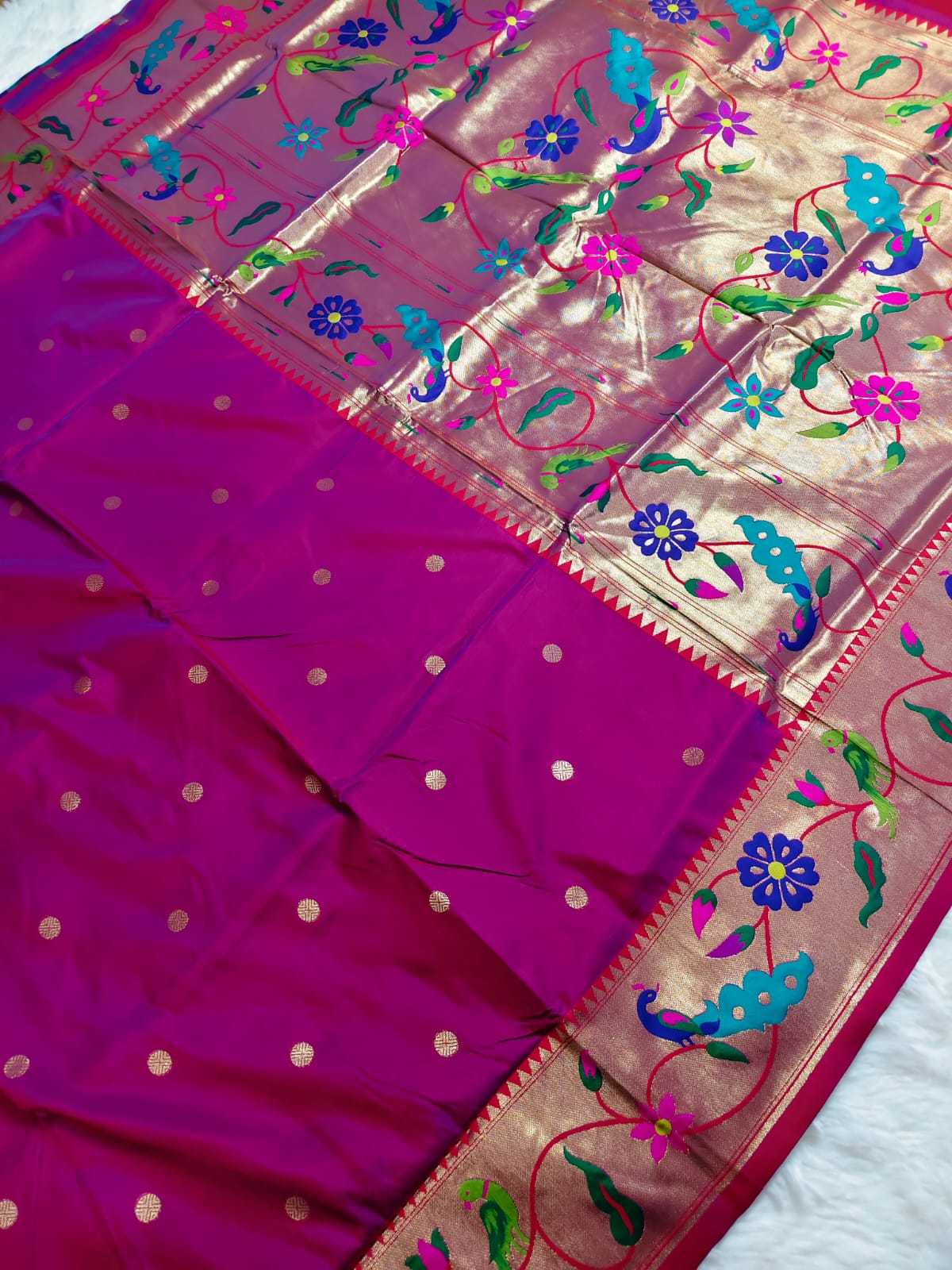 YNF Wholesale Soft Silk Paithani Sarees KESH739 Akshara | Surat Manufacturer