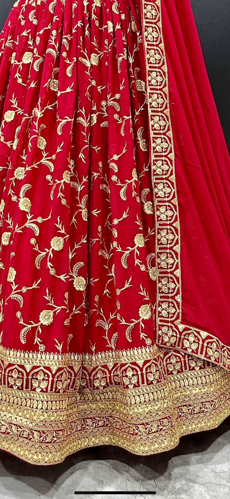 YNF Wholesale Faux Georgette Embroidered Lehenga KESH744 2101 | Surat Manufacturer