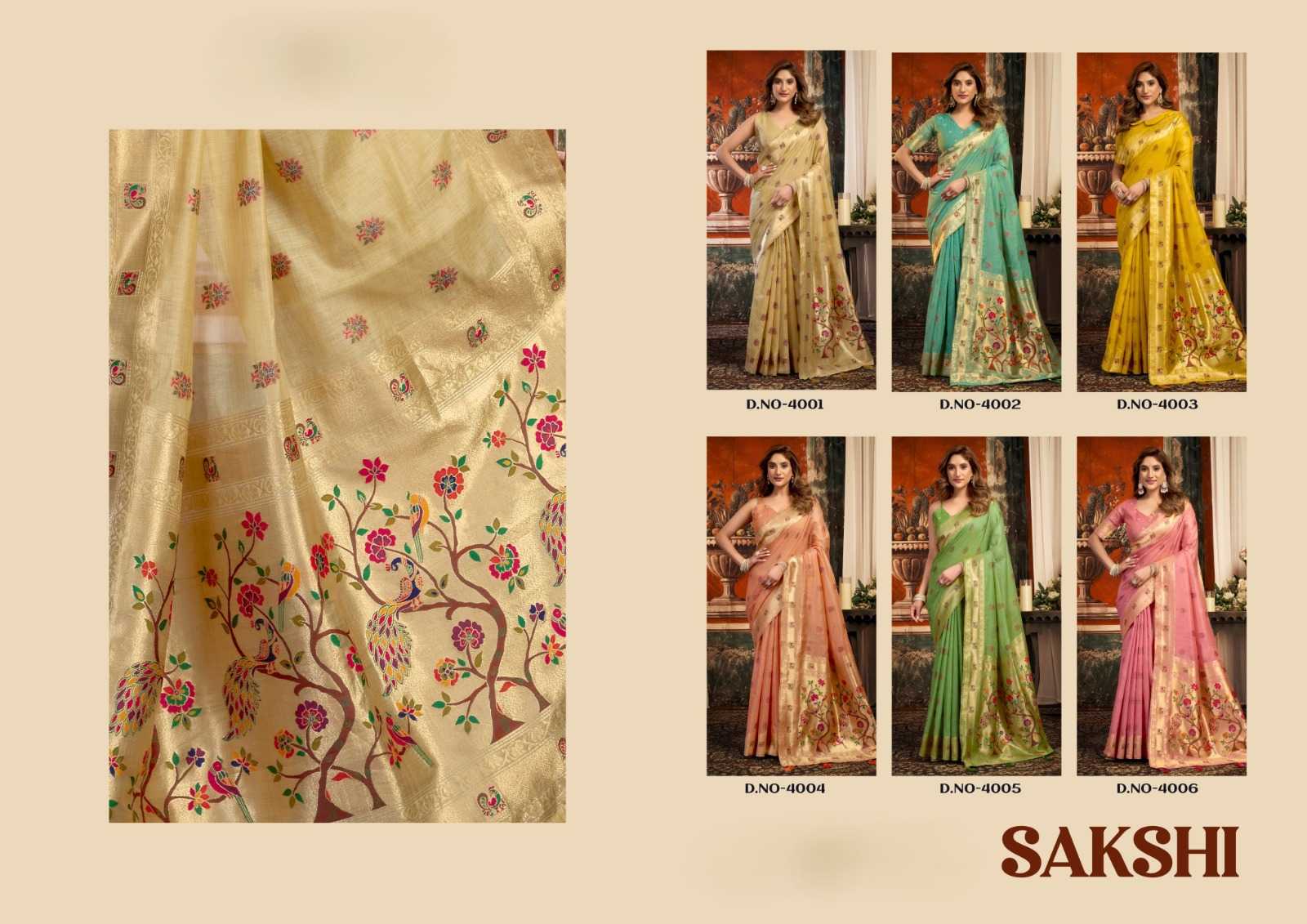 YNF Wholesale Fancy Designer Sarees KESH744 GOBUNI SAKSHI | Surat Manufacturer