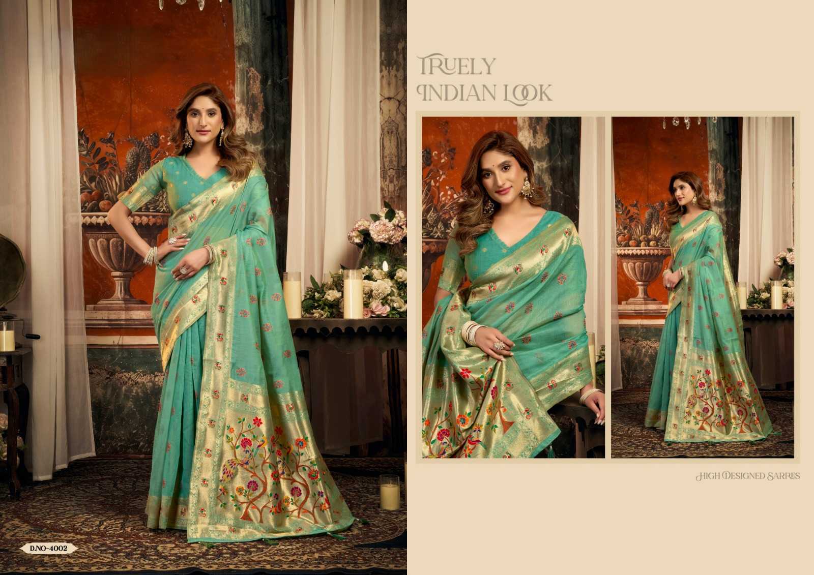 YNF Wholesale Fancy Designer Sarees KESH744 GOBUNI SAKSHI | Surat Manufacturer