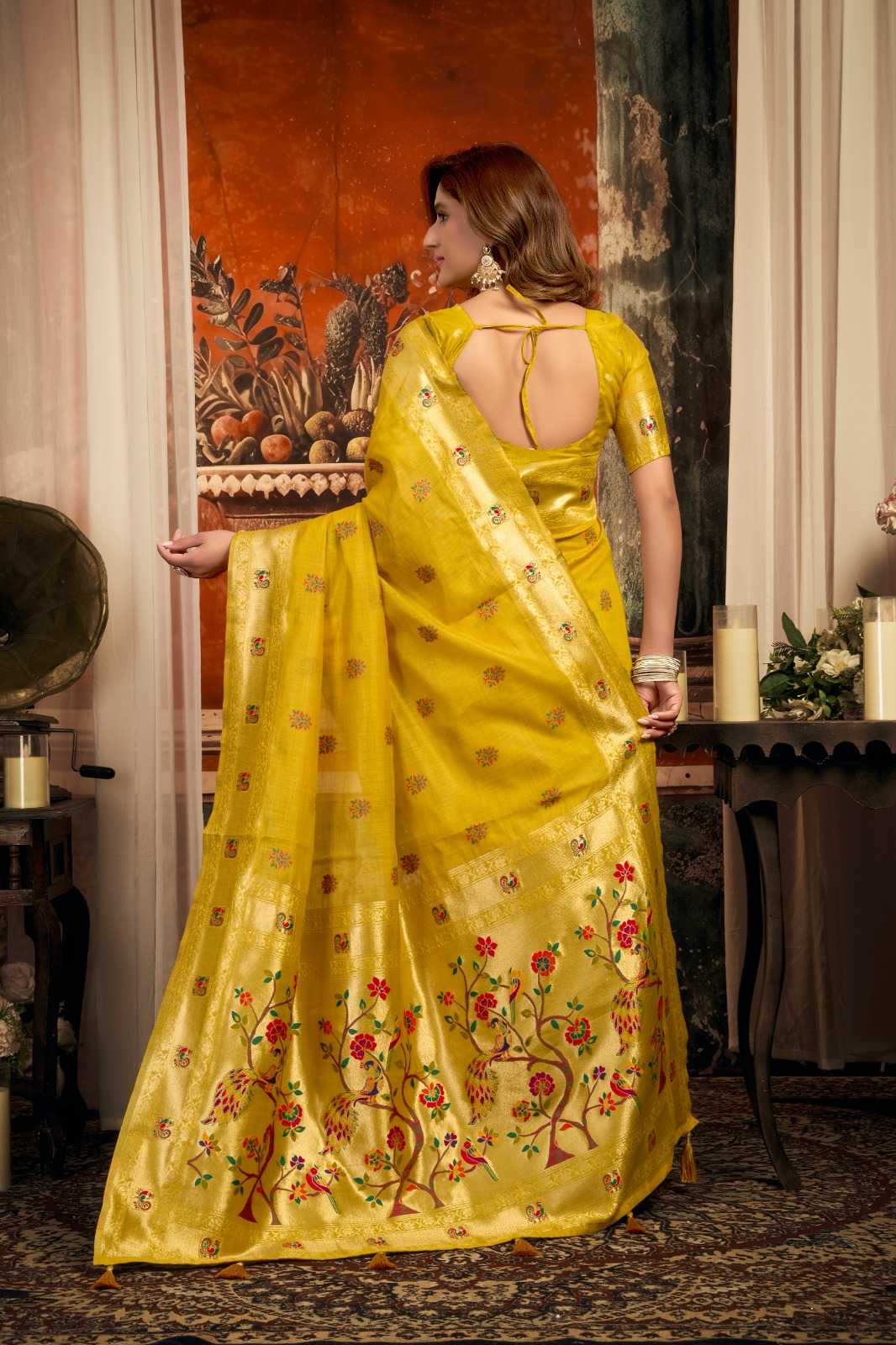 YNF Wholesale Fancy Designer Sarees KESH744 GOBUNI SAKSHI | Surat Manufacturer