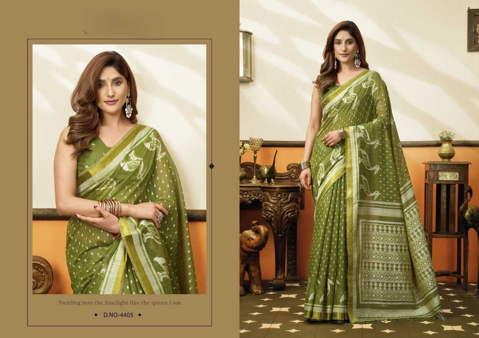 YNF Wholesale Cotton Fancy Sarees KESH744 GOBUNI SANGEETA | Surat Manufacturer