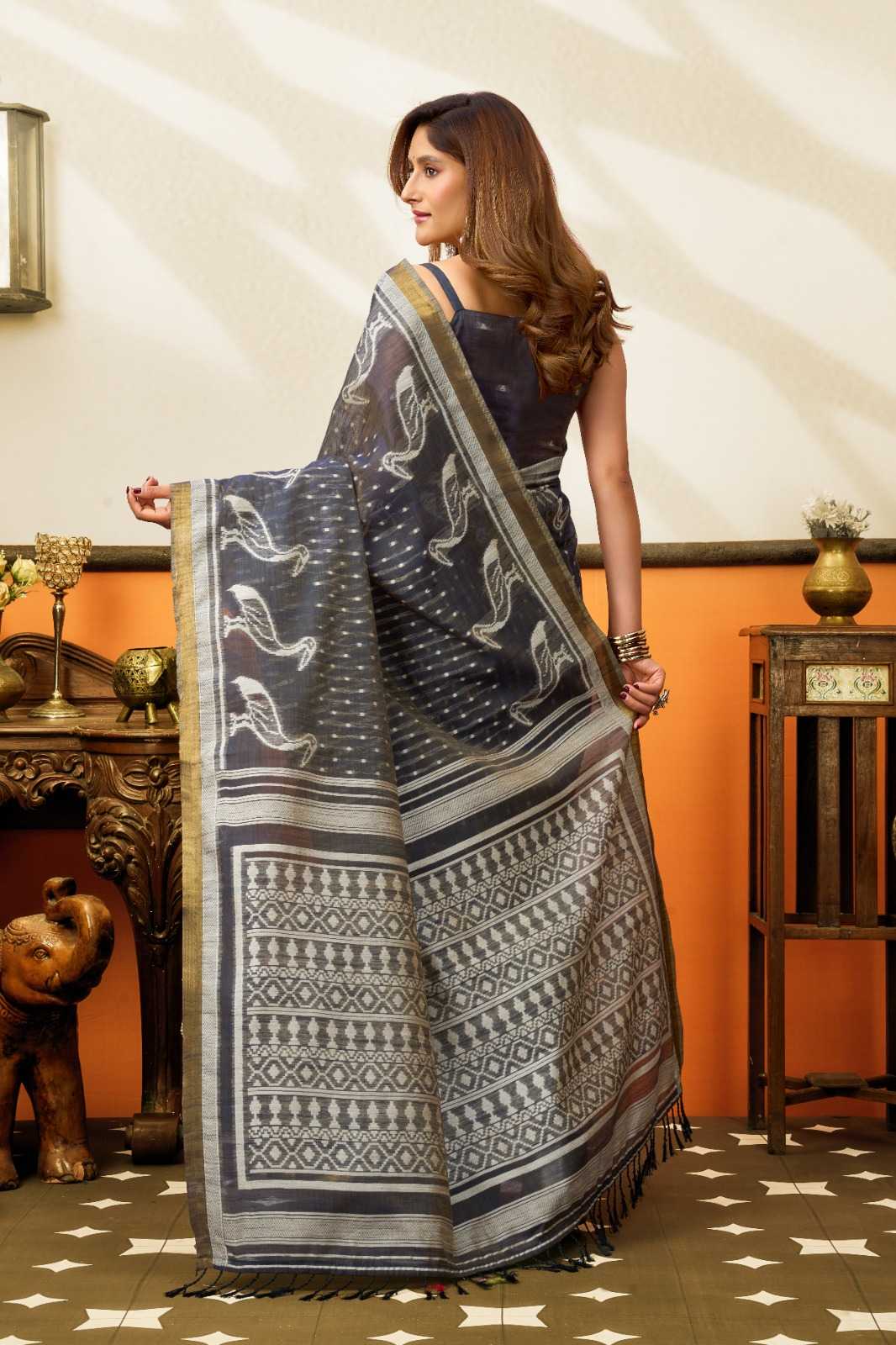 YNF Wholesale Cotton Fancy Sarees KESH744 GOBUNI SANGEETA | Surat Manufacturer