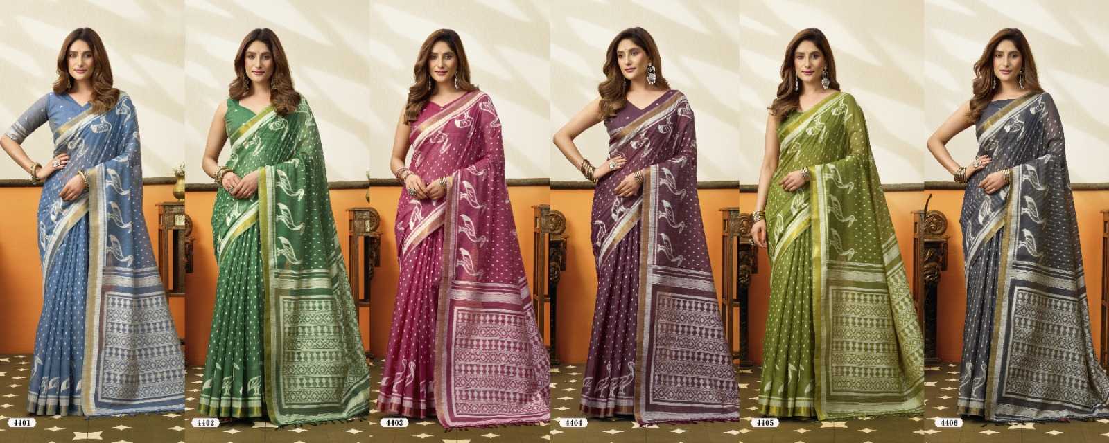 YNF Wholesale Cotton Fancy Sarees KESH744 GOBUNI SANGEETA | Surat Manufacturer