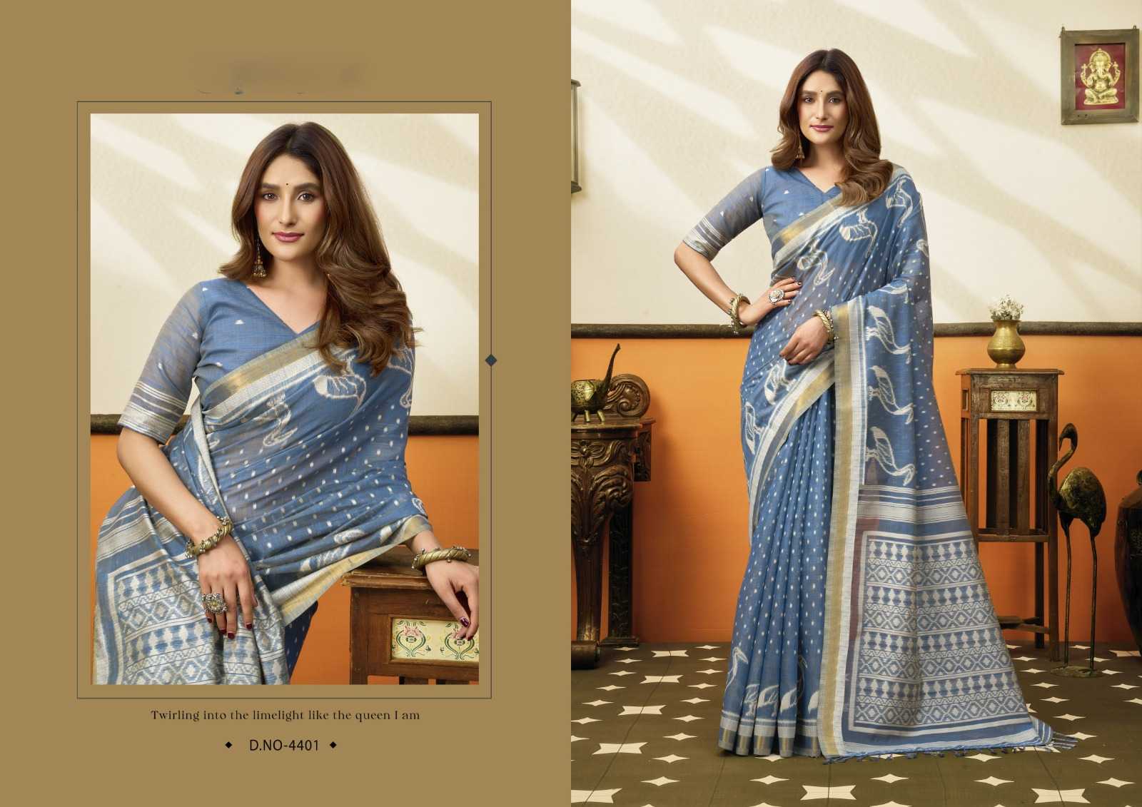 YNF Wholesale Cotton Fancy Sarees KESH744 GOBUNI SANGEETA | Surat Manufacturer