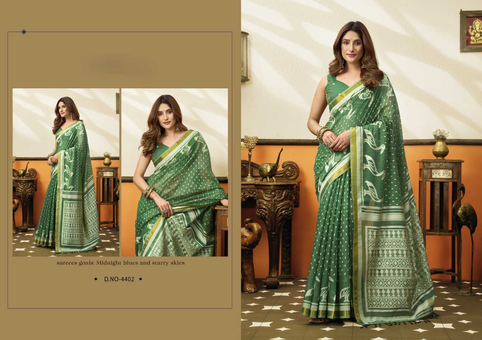 YNF Wholesale Cotton Fancy Sarees KESH744 GOBUNI SANGEETA | Surat Manufacturer