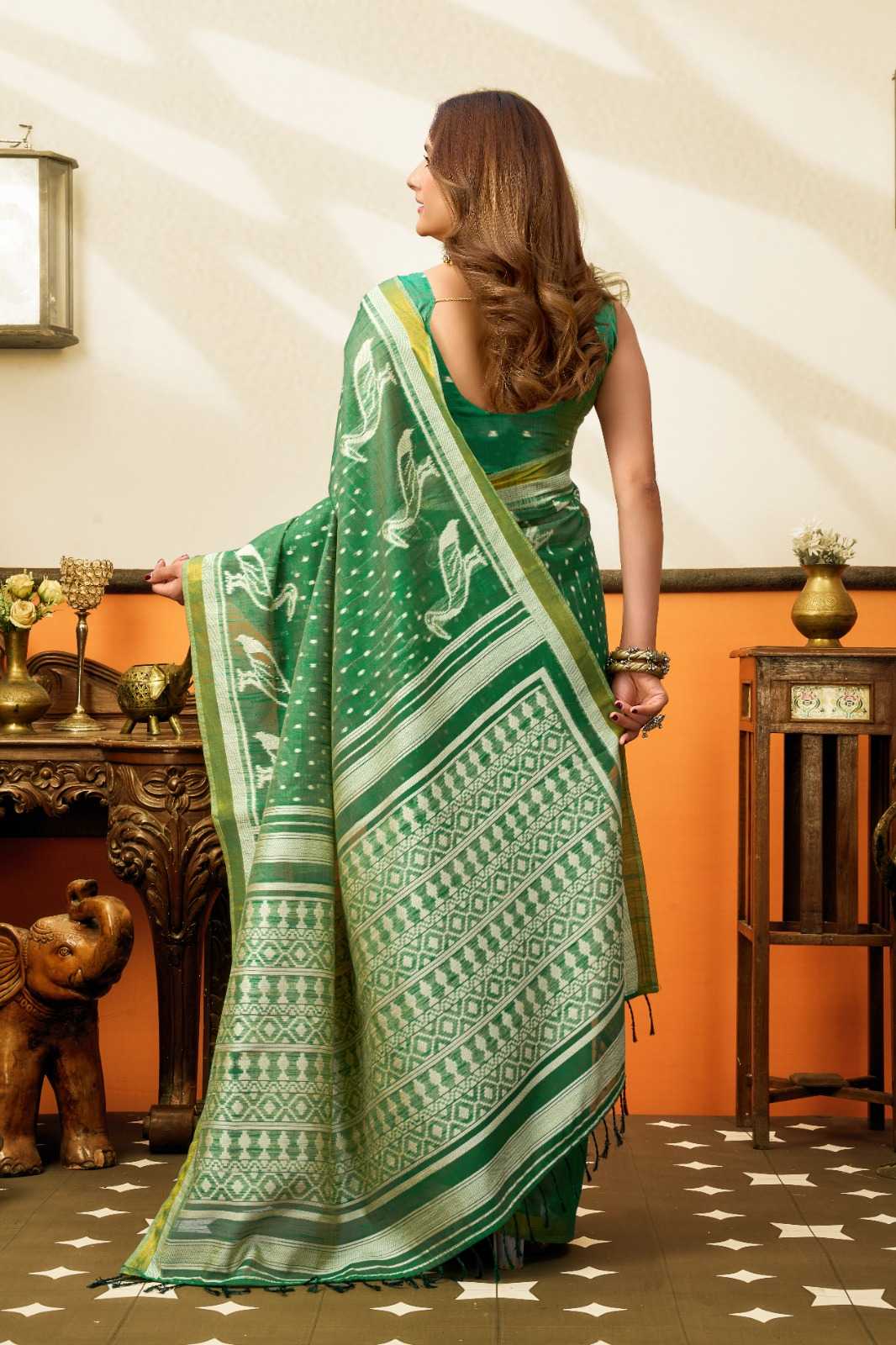 YNF Wholesale Cotton Fancy Sarees KESH744 GOBUNI SANGEETA | Surat Manufacturer